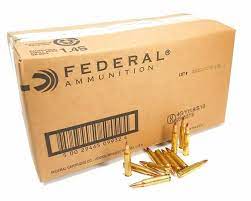 FEDERAL AMERICAN EAGLE 223REM 55 GRAIN FULL METAL JACKET BOATTAIL, 1000RD/CASE - LOOSE - AE223BKX